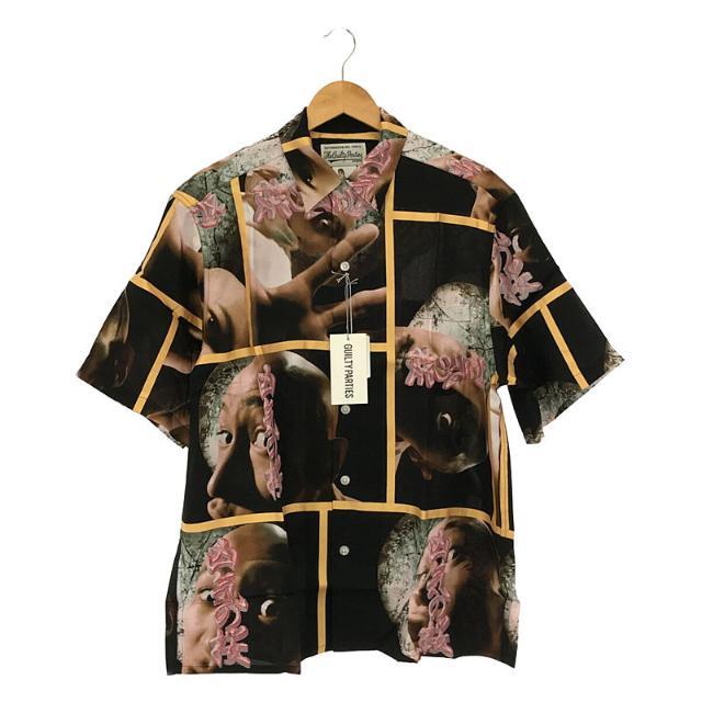 【新品】  WACKO MARIA / ワコマリア | 2022SS | 凶気の桜 / HAWAIIAN SHIRT S/S ( TYPE-2 )  アロハシャツ | Ｌ | BLACK | メンズ