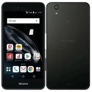 アローズ(arrows)のDOCOMO arrows 【F-04K】Black (スマートフォン本体)