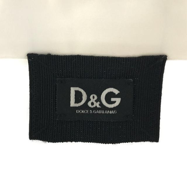 D&G(ディーアンドジー)の【新品】  D&G DOLCE&GABBANA / ディーアンドジー | ドルガバ / コットンナイロン ストレッチ 長袖シャツ | 42 | ホワイト | レディース レディースのトップス(シャツ/ブラウス(長袖/七分))の商品写真