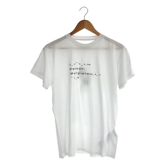 【新品】  Maison Margiela / メゾンマルジェラ | 2022SS | S51GC0515 フォントジェネレーター Tシャツ | S | ホワイト | レディース