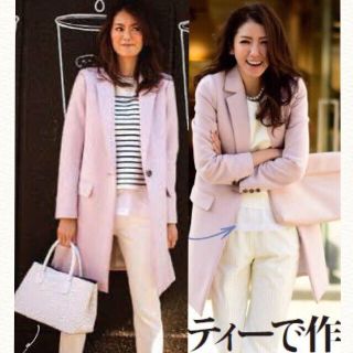 ジャスグリッティー(JUSGLITTY)のmomo様専用☆ジャス♡チェスターコート♡完売品(チェスターコート)