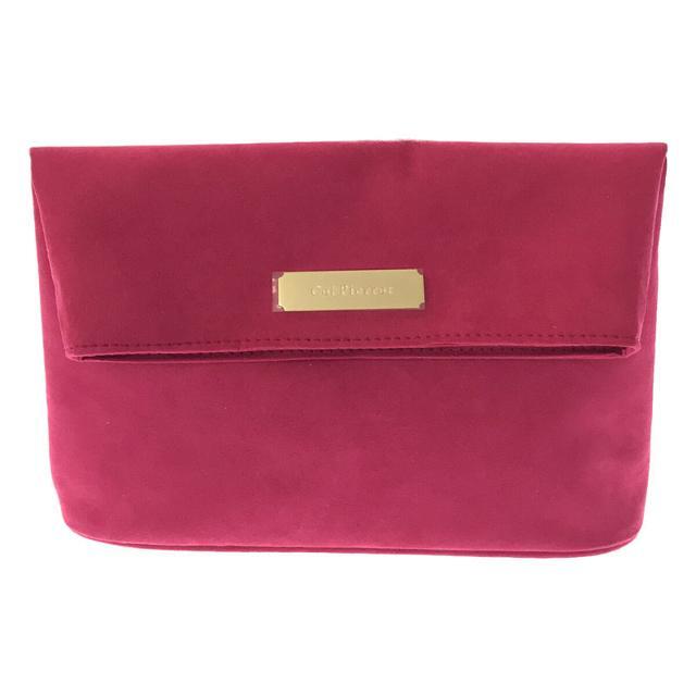 【美品】  MUSE de Deuxieme Classe / ミューズ ドゥーズィーエムクラス | 【Col Pierrot/コルピエロ】Clutch クラッチバッグ | ピンク | レディースクラッチバッグ