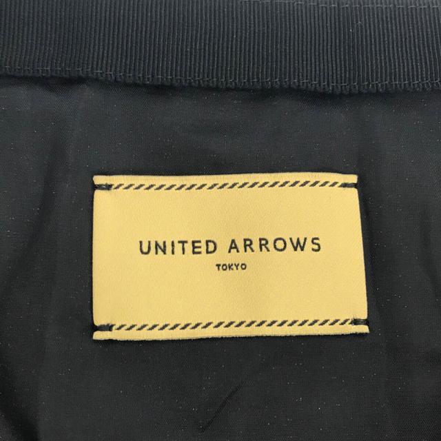 UNITED ARROWS(ユナイテッドアローズ)のUNITED ARROWS / ユナイテッドアローズ | アシメトリー バックジップ フリル スカート | 38 | ネイビー | レディース レディースのスカート(ロングスカート)の商品写真