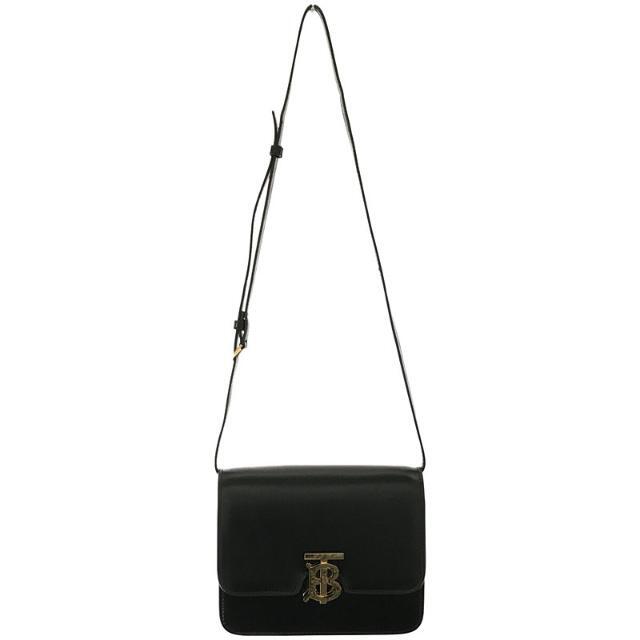 BURBERRY(バーバリー)の【新品】  Burberry / バーバリー | 8010334 2way BK LL SM TB BAG 牛革 レザー ショルダー付き クラッチ バッグ 箱・保存袋有 | ‐ | ブラック | レディース レディースのバッグ(ショルダーバッグ)の商品写真