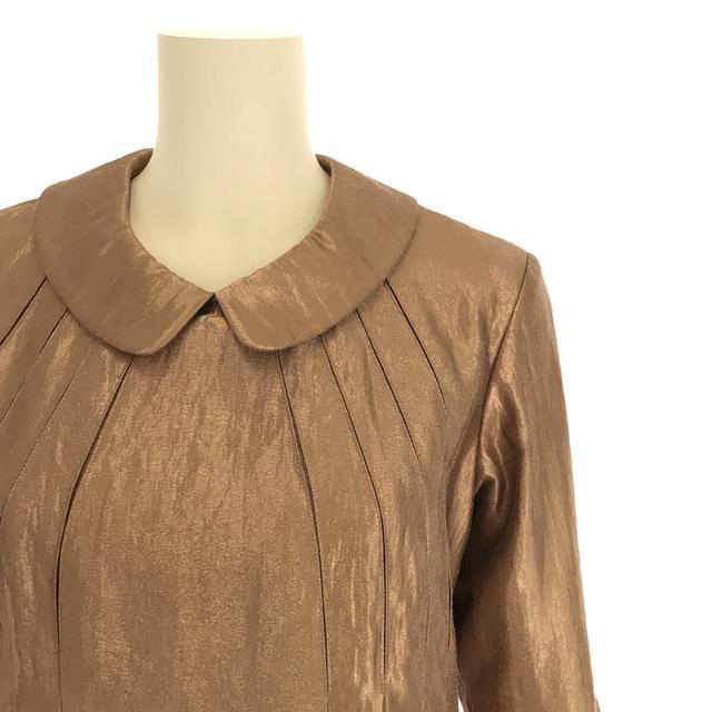 JUNYA WATANABE COMME des GARCONS / ジュンヤワタナベ コムデギャルソン | AD1995 | 90s Vintage プリーツ ロング ドレス ワンピース | ‐ | シャンパンゴールド | レディース