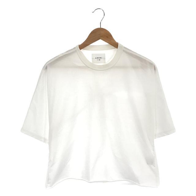 Ameri VINTAGE(アメリヴィンテージ)の【美品】  Ameri VINTAGE / アメリヴィンテージ | 2020SS | BACK DETAIL TEE バックデティール Tシャツ | フリー | ホワイト | レディース レディースのトップス(Tシャツ(半袖/袖なし))の商品写真