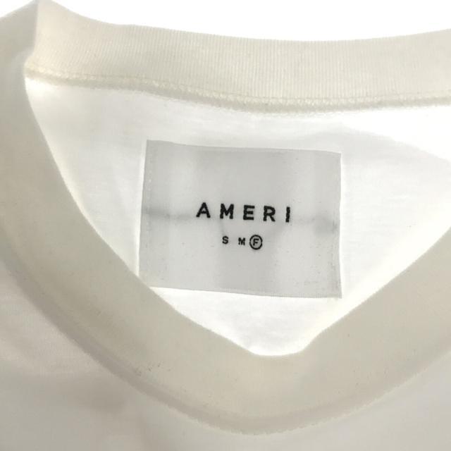 Ameri VINTAGE(アメリヴィンテージ)の【美品】  Ameri VINTAGE / アメリヴィンテージ | 2020SS | BACK DETAIL TEE バックデティール Tシャツ | フリー | ホワイト | レディース レディースのトップス(Tシャツ(半袖/袖なし))の商品写真