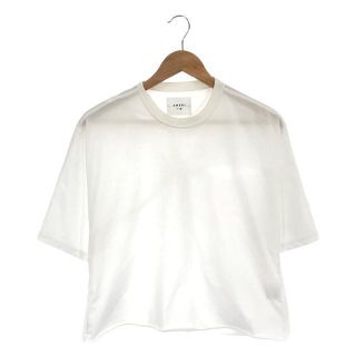 アメリヴィンテージ(Ameri VINTAGE)の【美品】  Ameri VINTAGE / アメリヴィンテージ | 2020SS | BACK DETAIL TEE バックデティール Tシャツ | フリー | ホワイト | レディース(Tシャツ(半袖/袖なし))