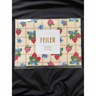 フェイラー(FEILER)の♡フェイラー　カレンダー　2023 ノベルティ スケジュールシール付き(ノベルティグッズ)