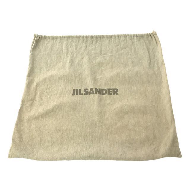 JIL SANDER / ジルサンダー | 2way クロコダイル レザー ゴールド金具 ショルダー付き  フラップ ハンドバッグ 保存袋あり | ダークブラウン | レディース 5