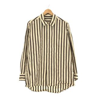 ケイシーケイシー(CASEY CASEY)のCASEY CASEY / ケーシーケーシー | 2021AW | FABIANO SHIRT stripe コットン ストライプ ファビオ シャツ | M | NATURAL | メンズ(Tシャツ/カットソー(七分/長袖))