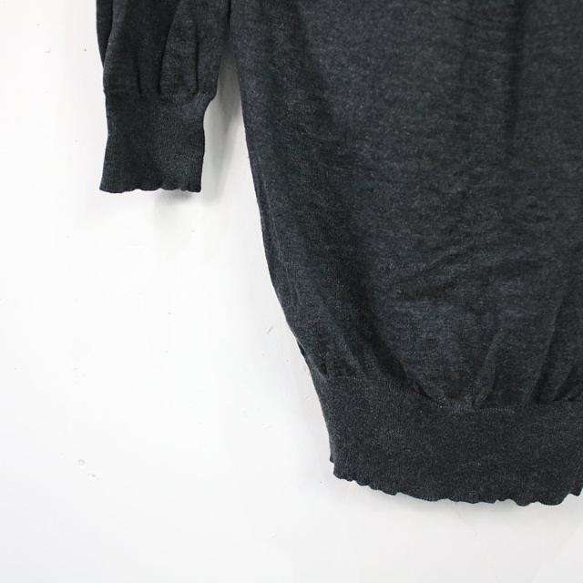 tricot COMME des GARCONS / トリココムデギャルソン | 2010SS | シルクコットン Vネックニット | グレー | レディース 5