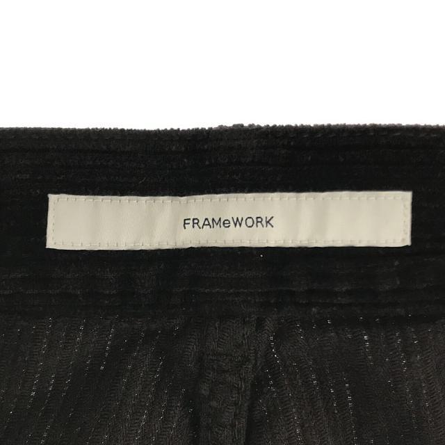 FRAMeWORK(フレームワーク)のFramework / フレームワーク | 2020AW | コールセミワイドパンツ2 | 36 | ダークブラウン | レディース レディースのパンツ(その他)の商品写真