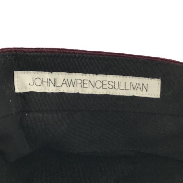 JOHN LAWRENCE SULLIVAN(ジョンローレンスサリバン)のJOHN LAWRENCE SULLIVAN / ジョンローレンスサリバン | CANNABIS カンナビス 別注 Brisbane Moss生地 CORDUROY FLARED PANTS コーデュロイ フレア パンツ | 44 | ボルドー | メンズ メンズのパンツ(その他)の商品写真