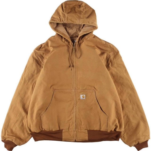 90年代 カーハート Carhartt アクティブジャケット ダック地ワークジャケット USA製 メンズXXL ヴィンテージ /eaa297781