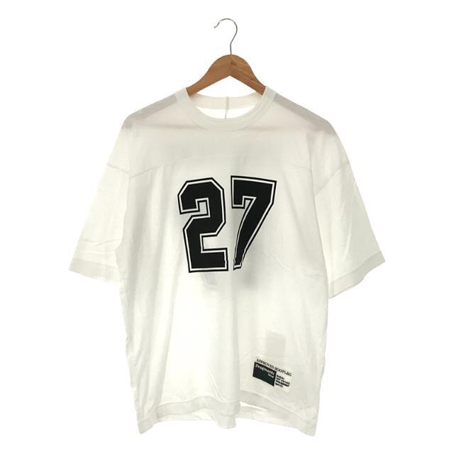 supreme Football Top number Tシャツ 5分袖 美品