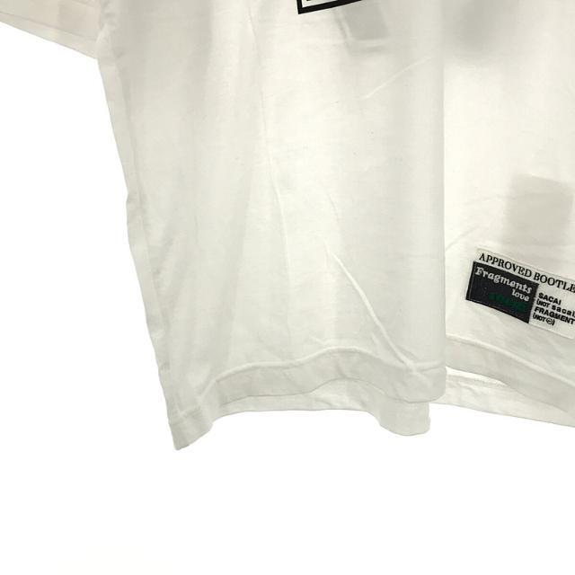 【美品】 sacai / サカイ | 2020SS | × fragment design フラグメントデザイン コラボ ナンバリング プリント  Tシャツ | 2 | ホワイト | メンズ
