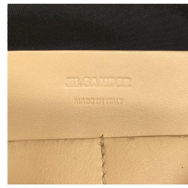 Jil Sander(ジルサンダー)の【美品】  JIL SANDER / ジルサンダー | レザー 2way ビッグ トートバッグ 保存袋付き | ベージュ | レディース レディースのバッグ(トートバッグ)の商品写真