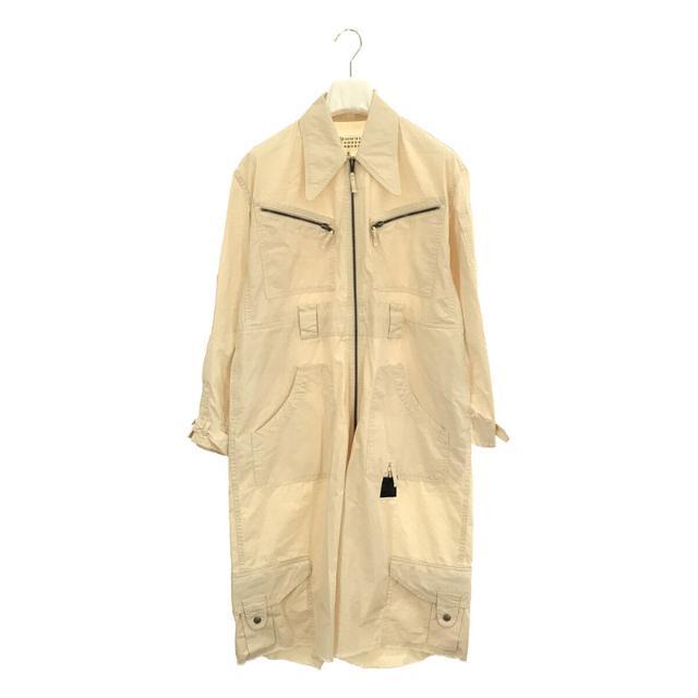 【新品】  Maison Margiela / メゾンマルジェラ | 2022SS | ショート ジャンプスーツ オールインワン | 38 | オフホワイト | レディース