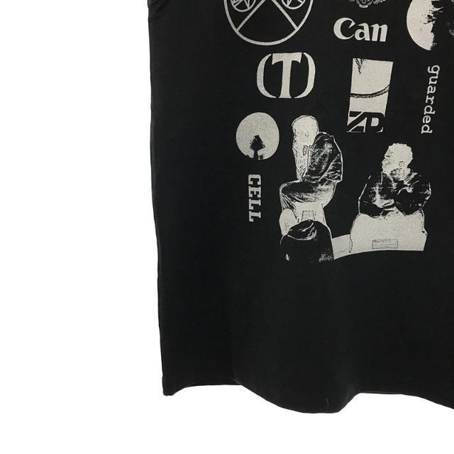 RAF SIMONS(ラフシモンズ)のRAF SIMONS / ラフシモンズ | 2003SS | 消費者期 企業プリント ノースリーブ Tシャツ | 48 | ブラック | メンズ メンズのトップス(タンクトップ)の商品写真