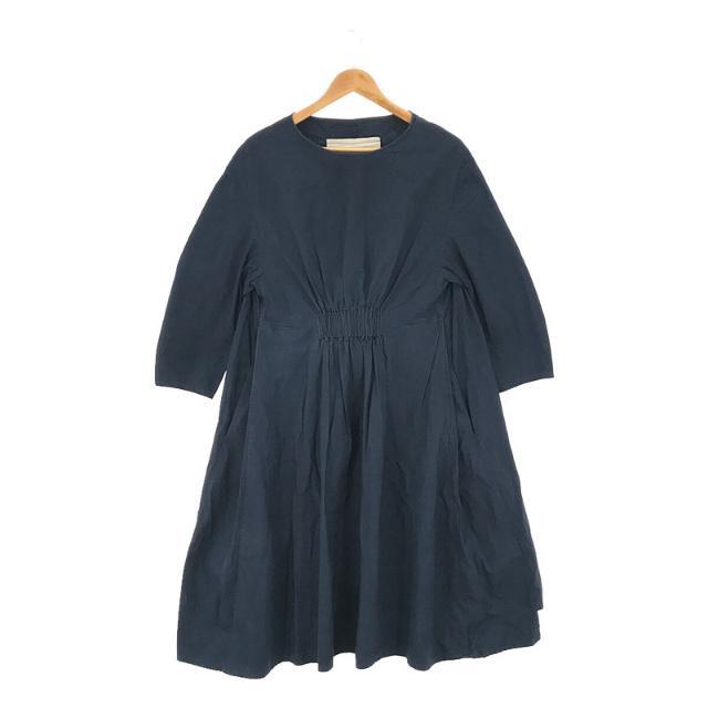 TOOGOOD / トゥーグッド | THE FLORIST DRESS / MADE IN LONDON コットン ギャザー ロング ワンピース | XS | ブルー | レディース