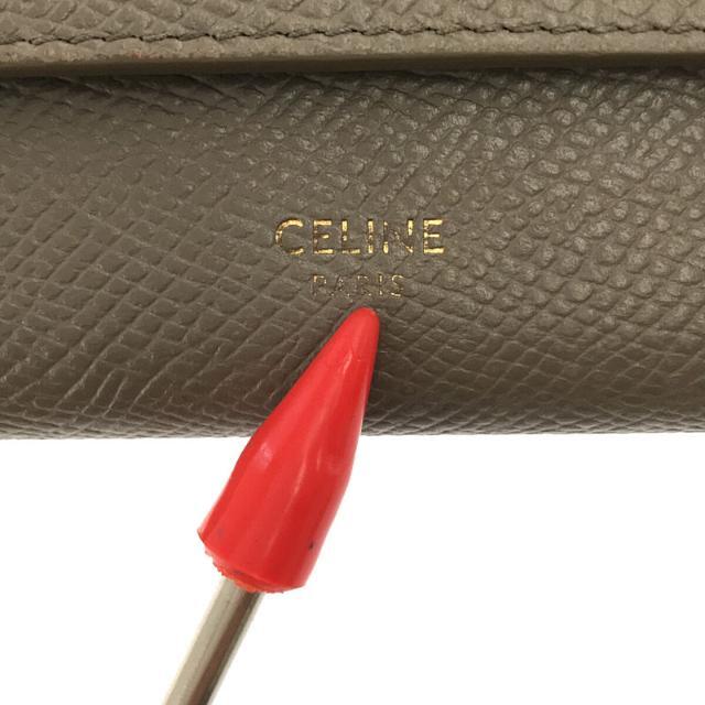 celine   CELINE / セリーヌ   レザー スモール トリフォールド