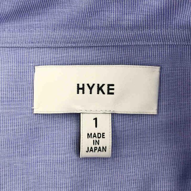 HYKE 2021SS | GROSGRAIN SHIRT DRESS