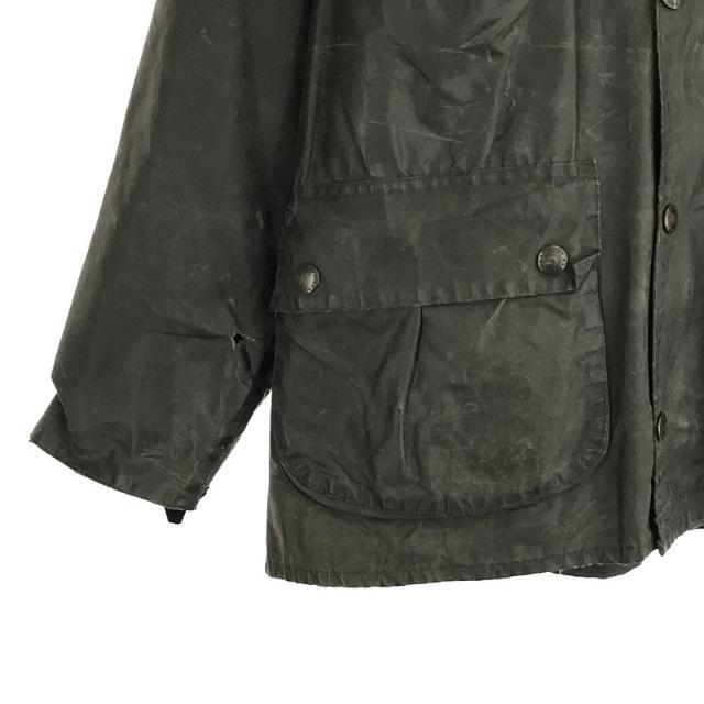 Barbour(バーブァー)のBarbour / バブアー | 1988s | 1988s vintage 4pocket bedale c40 3warrant ヴィンテージ ビデイル 紙タグ ワックス オイルド ジャケット | C40 | ネイビー | メンズ メンズのジャケット/アウター(その他)の商品写真