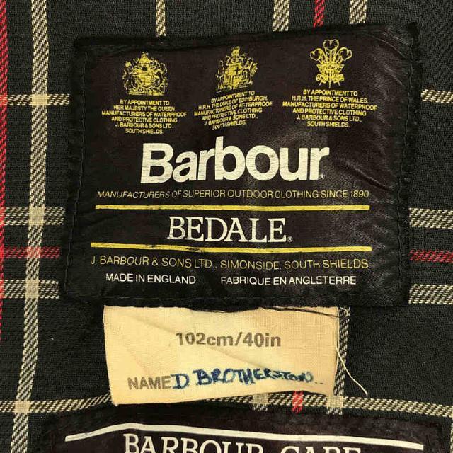 Barbour(バーブァー)のBarbour / バブアー | 1988s | 1988s vintage 4pocket bedale c40 3warrant ヴィンテージ ビデイル 紙タグ ワックス オイルド ジャケット | C40 | ネイビー | メンズ メンズのジャケット/アウター(その他)の商品写真