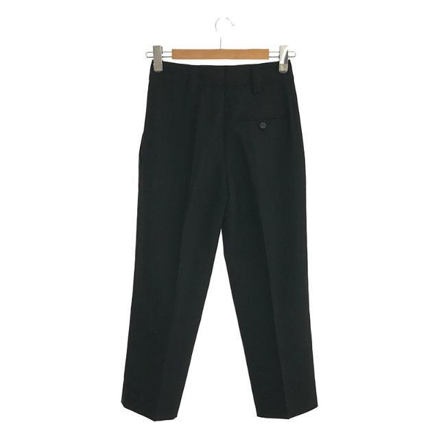 【美品】 Acne Studios / アクネ ストゥディオズ | CREASED TROUSERS トラウザーズ スラックス パンツ | 32 | ブラック | レディース