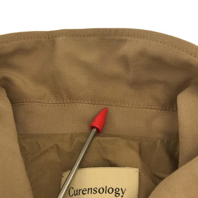 Curensology / カレンソロジー | コットン ステンカラー ロング コート | 38 | ベージュ | レディース 8