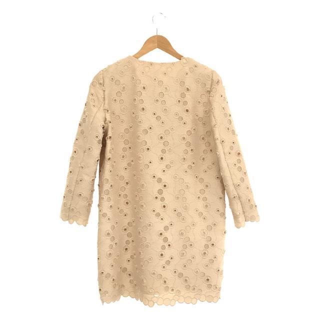 人気ブランドの新作 Max Mara Studio レース刺繍 アイボリー ロング