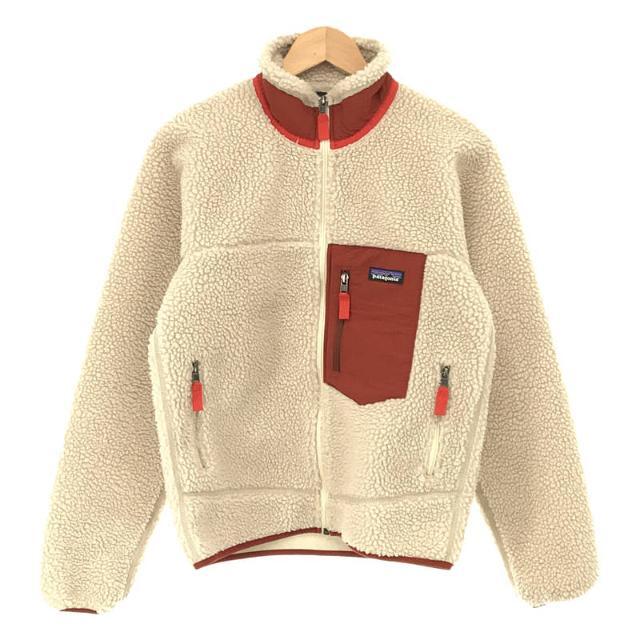 patagonia(パタゴニア)のPatagonia / パタゴニア | Classic Retro X Jacket ボア パイル フリース クラシック レトロX ジャケット | XS | NATURAL / BARN RED | メンズ メンズのジャケット/アウター(その他)の商品写真