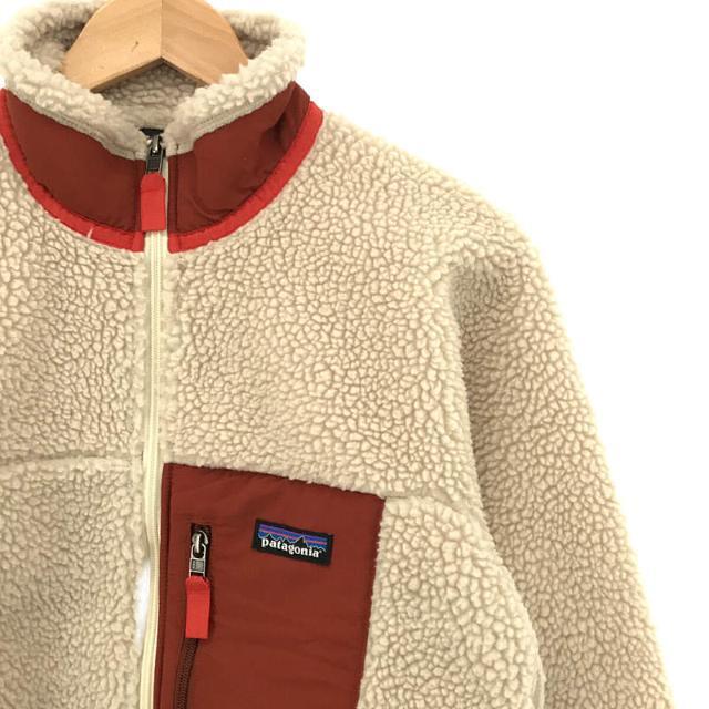 patagonia(パタゴニア)のPatagonia / パタゴニア | Classic Retro X Jacket ボア パイル フリース クラシック レトロX ジャケット | XS | NATURAL / BARN RED | メンズ メンズのジャケット/アウター(その他)の商品写真