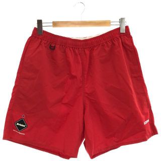 【美品】  FCRB / エフシーレアルブリストル | NYLON EASY SHORTS ナイロン イージー ショート パンツ | L | レッド | メンズ(その他)