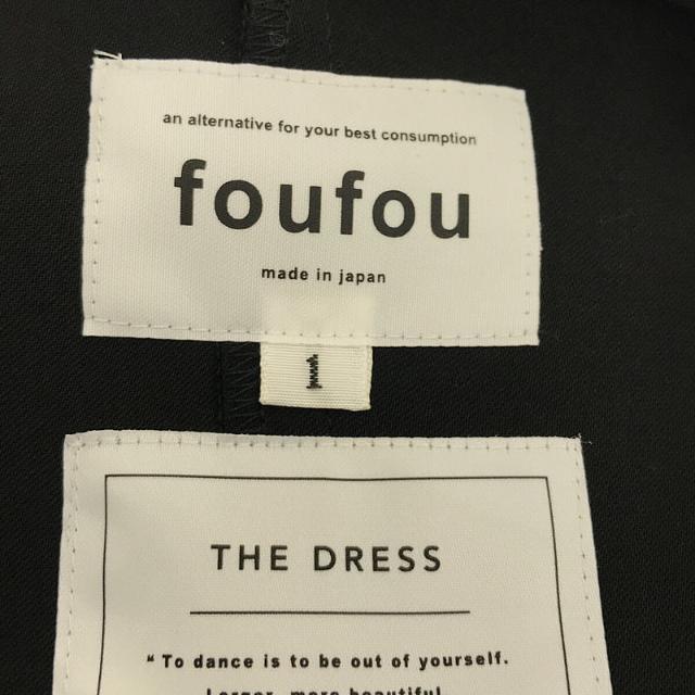 美品】 foufou / フーフー | 【THE DRESS #07】drape v neck dress ...