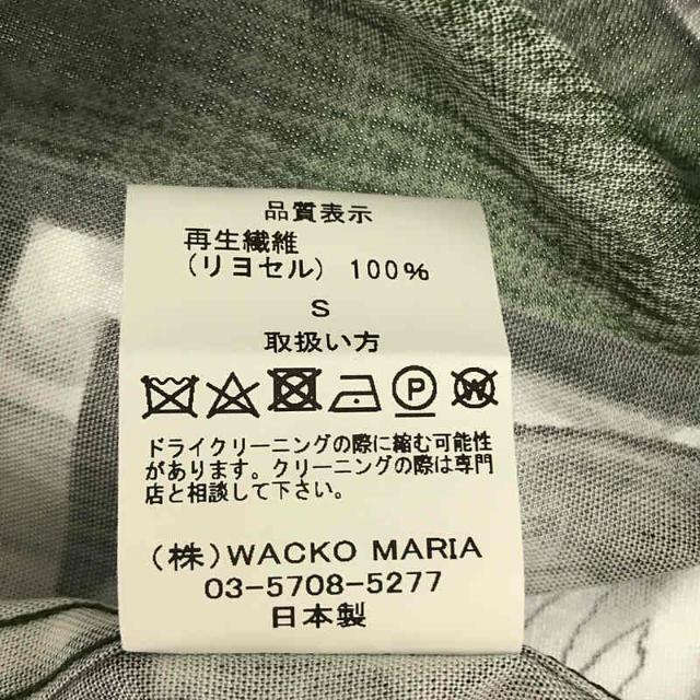 【新品】 WACKO MARIA / ワコマリア | 2022SS | 56 TATTOO STUDIO / HAWAIIAN SHIRT S/S  アロハシャツ | S | OLIVE | メンズ