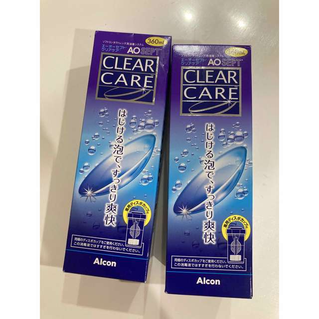 clear crea(クリアクレア)のアルコン エーオーセプト クリアケア 360ml×2本セット コスメ/美容のコスメ/美容 その他(その他)の商品写真