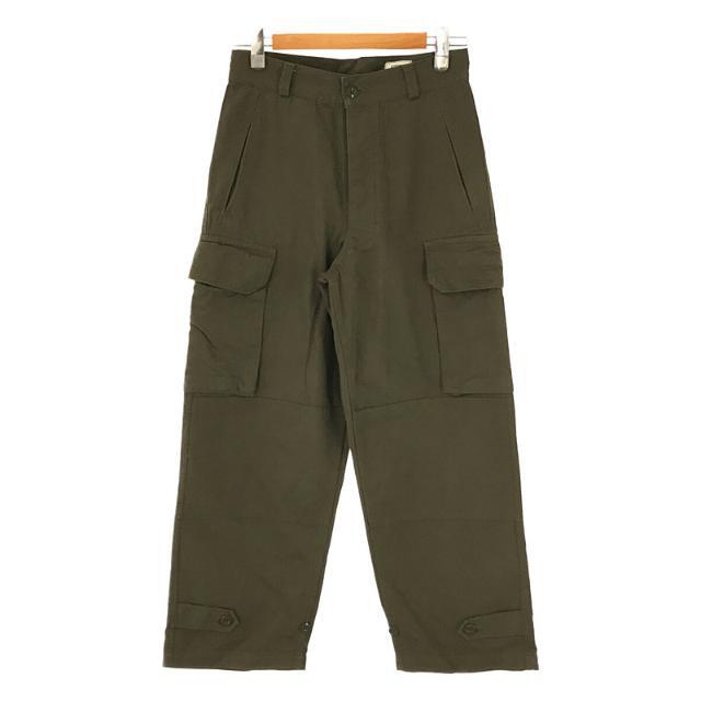 【美品】  Ordinary fits / オーディナリーフィッツ | フランス軍 M47 コットン ヘリンボーン ミリタリー カーゴパンツ | 10 | カーキ | メンズ