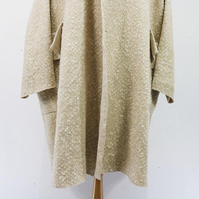 Boboutic / ボブティック | ニットコート | XS | ベージュ Boboutic / ボブティック | ニットコート | XS | ベージュ