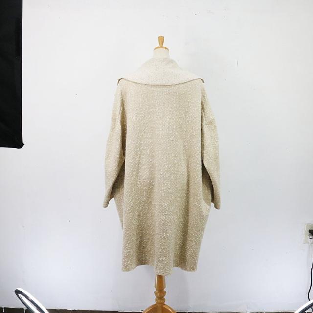 Boboutic / ボブティック | ニットコート | XS | ベージュ Boboutic / ボブティック | ニットコート | XS | ベージュ
