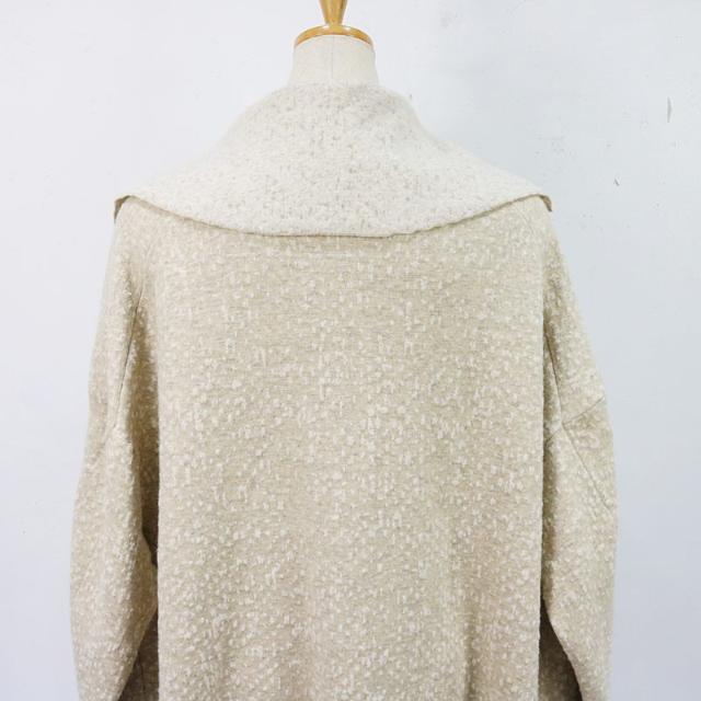 Boboutic / ボブティック | ニットコート | XS | ベージュ Boboutic / ボブティック | ニットコート | XS | ベージュ