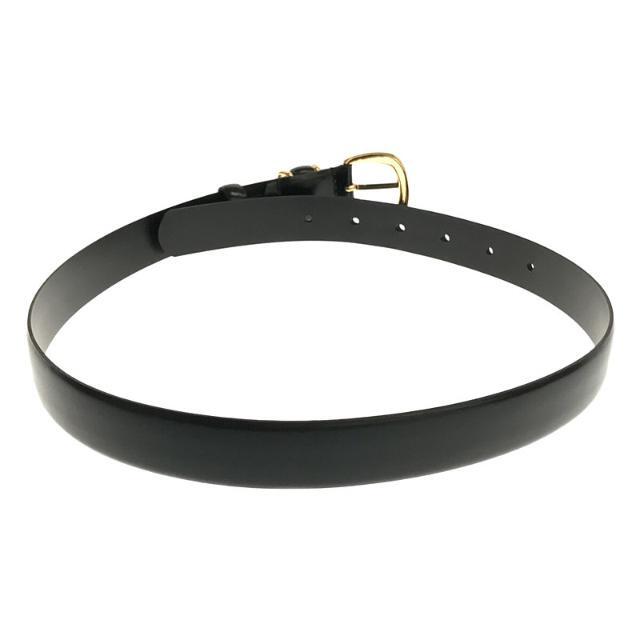 【美品】  foufou / フーフー | grandmother belt グランドマザー レザー ベルト | ブラック | レディース 1