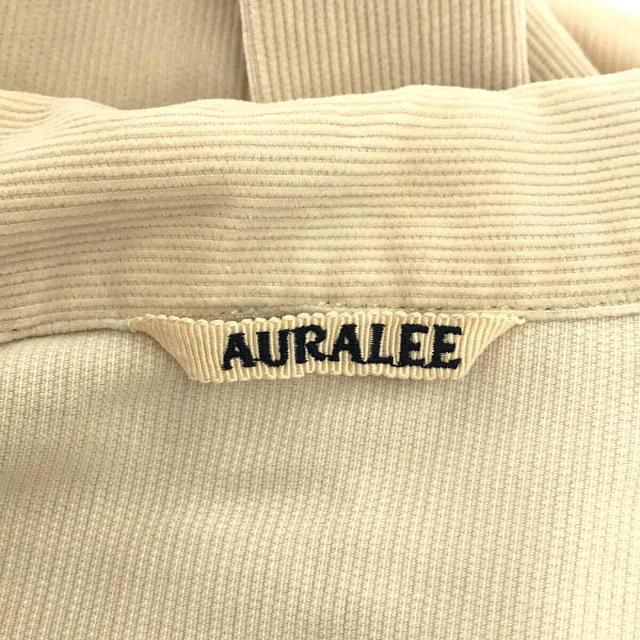 AURALEE / オーラリー | HEMP CORDUROY SHIRTS JACKET ヘンプ コットン コーデュロイ シャツ ジャケット |  ホワイト | レディース