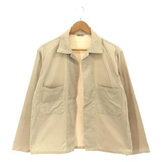 オーラリー(AURALEE)のAURALEE / オーラリー | HEMP CORDUROY SHIRTS JACKET ヘンプ コットン コーデュロイ シャツ ジャケット | ホワイト | レディース(シャツ/ブラウス(長袖/七分))