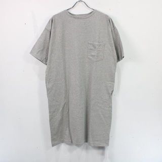 THE NORTH FACE PURPLE LABEL / ザノースフェイスパープルレーベル | 7ozハーフスリーブポケットロングTシャツ | M | mix gray(Tシャツ(半袖/袖なし))