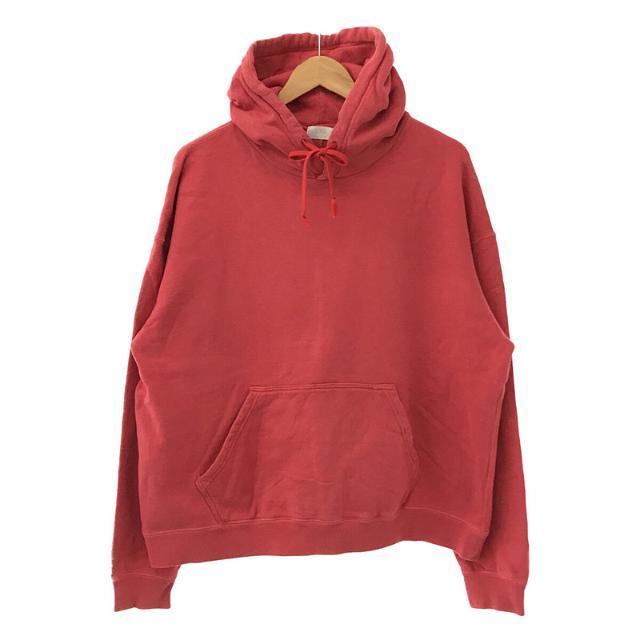 URU / ウル | 2018AW | HOODED SWEAT コットンフードスウェットパーカー | 2 | レッド | メンズ