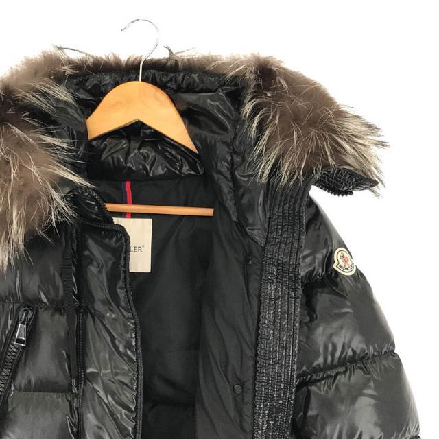 MONCLER(モンクレール)の【美品】  MONCLER / モンクレール | APHROTITI GIUBBOTTO アフィロッティ ナイロン フォックス ファー フード ダウン コート ハンガー・ガーメントケース付き | 1 | ブラック | レディース レディースのジャケット/アウター(その他)の商品写真