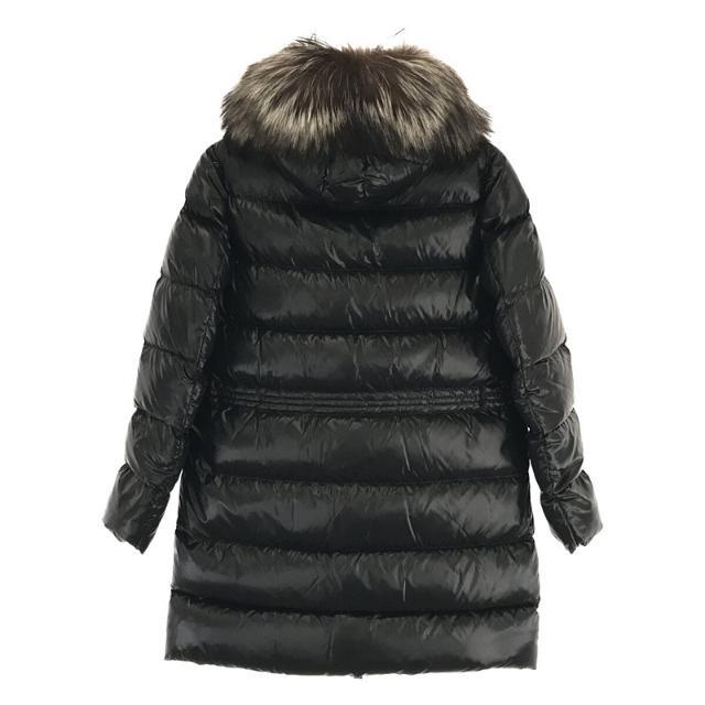 MONCLER(モンクレール)の【美品】  MONCLER / モンクレール | APHROTITI GIUBBOTTO アフィロッティ ナイロン フォックス ファー フード ダウン コート ハンガー・ガーメントケース付き | 1 | ブラック | レディース レディースのジャケット/アウター(その他)の商品写真