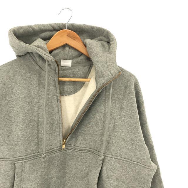 CHAMPION IENA 別注 HALF ZIP フーディー　裏起毛パーカー